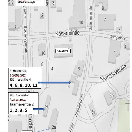 Kuukkeli 아파트 *